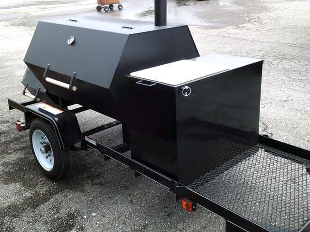 Bbq grill on discount trailer for sale
