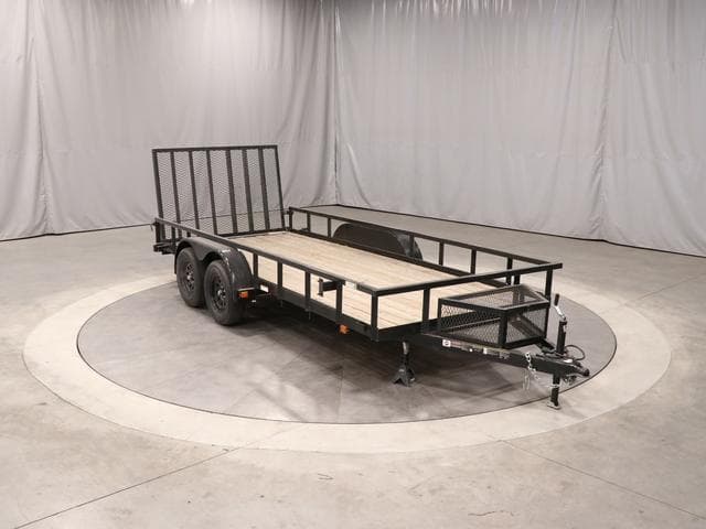 6 X 16 Tandem Utility 7K Pipe Top Trailer