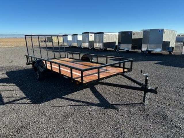 7 X 14 Utility Pipe Top Trailer