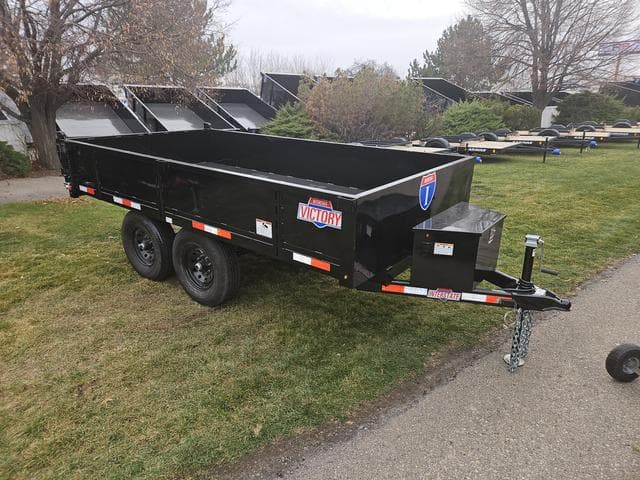 6 X 12 Victory Bumper Pull Dump 10K Trailer