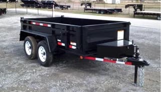 5' Wide Dump Trailers detail