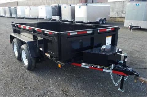 6-Foot-Wide Dump Trailers