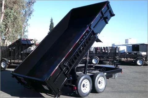 7-Foot-Wide Dump Trailers