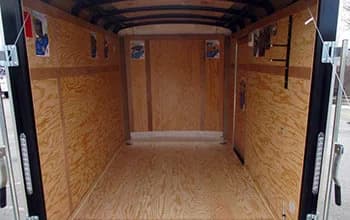 6' Wide Enclosed Cargo Trailers detail
