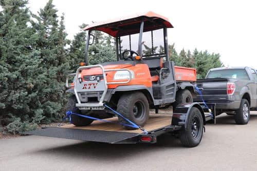 6.5' x 12' Tilt Trailer detail
