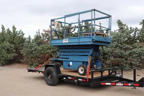 7' x 14' Tilt Trailer detail