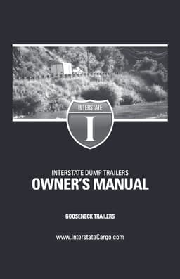 Download the Interstate Gooseneck Dump owner's manual.