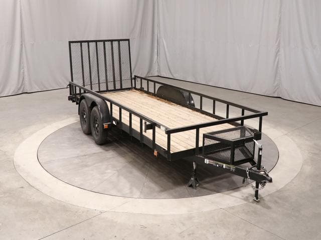 7 X 18 Carry-On Tandem Utility 7K Trailer - photo 1