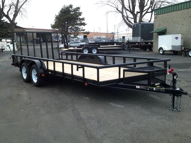 7 X 18 Carry-On Tandem Utility 7K Trailer - photo 2