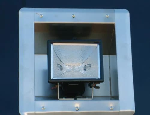 Exterior 500W Quartz Light