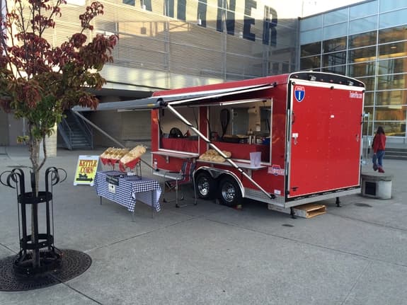 kettle corn concession trailer