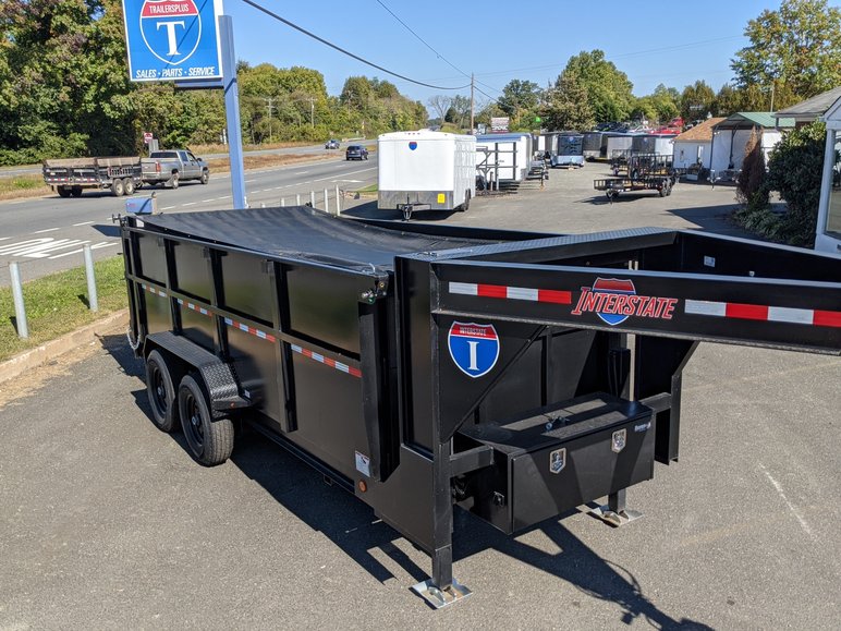 6 x 10 dump trailer for sale at TrailersPlus
