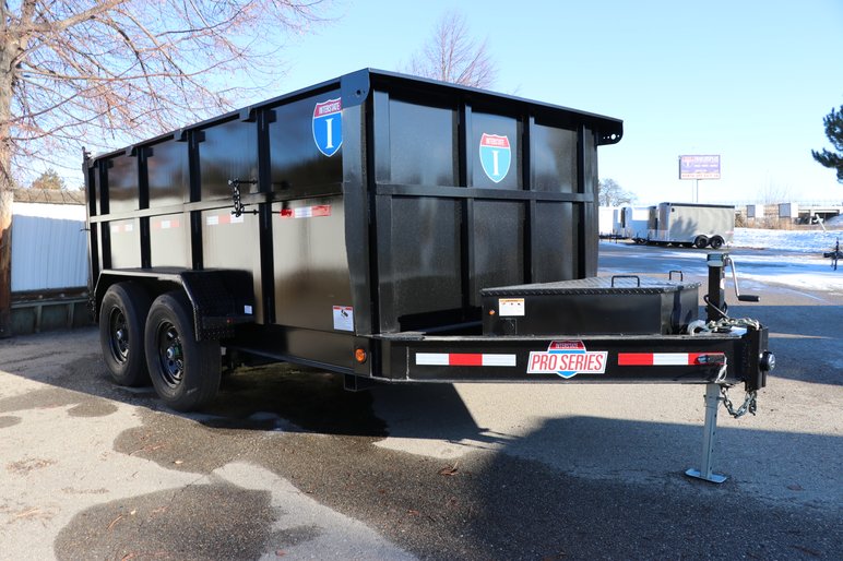 7 x 14  dump trailer for sale at TrailersPlus