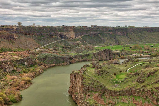 Snake River near Twin Falls, ID