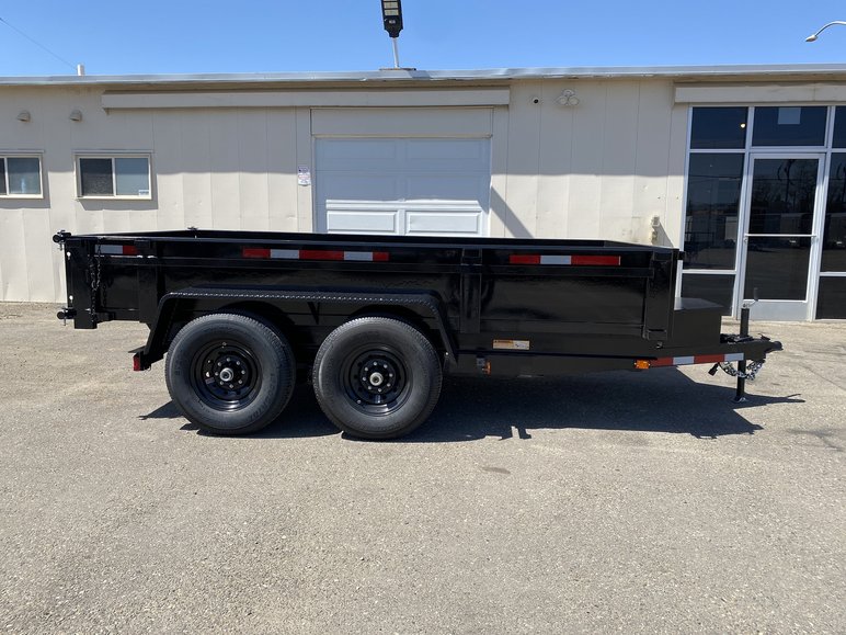 7 x 14 dump trailer for sale at TrailersPlus Saint Lucie